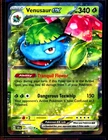 1x Venusaur ex 1/142 Stellar Crown Double Rare Holo TCG Pokemon NM 0102#83-84