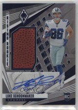 2023 Panini Phoenix Football 27/199 Luke Schoonmaker #RMS-LSC Auto 0vp1