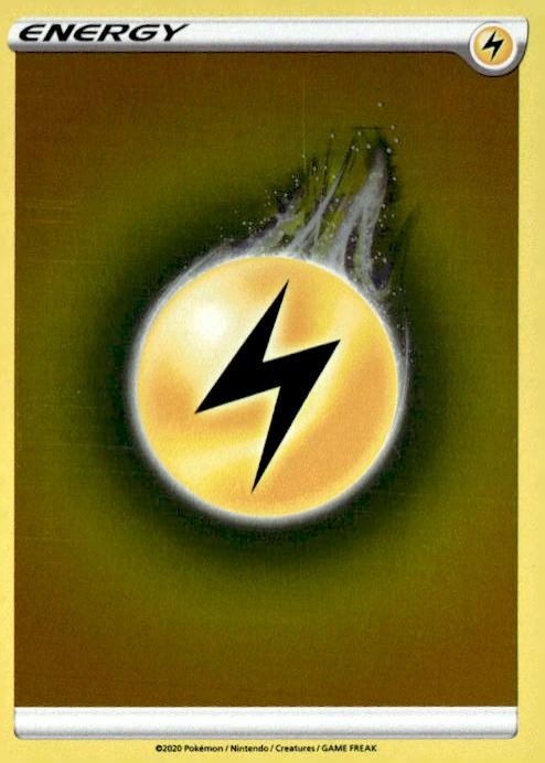 SWSH01: Sword & Shield Base Set Lightning Energy holo