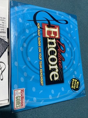 For Parts, Read Desc. ENCORE DELUXE by Endless Games (BOARD GAME) - Hard To Find