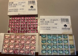 Swarovski crystal component vintage