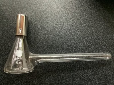 Bellco DeLong culture flask stainless steel closure side tube 50ml