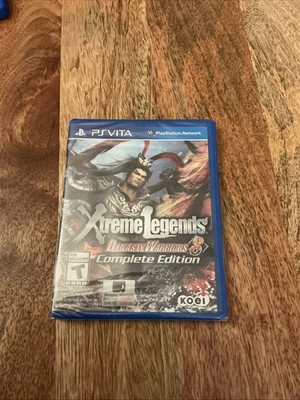 SONY PSV PlayStation Vita DYNASTY WARRIORS 8 XTREME LEGENDS Complete Edition New