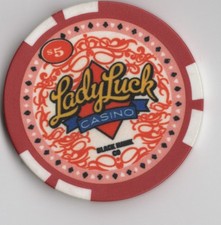 Lady Luck Casino Black Hawk Colorado 5 Casino Chip