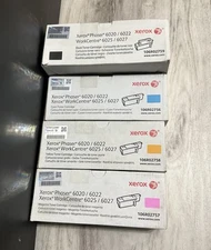 SET OF XEROX PHASER 6020/6022 | WorkCenter 6025/6027 Toner Cartridge | CMYK