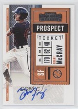 2020 Panini Contenders Prospect Ticket 2 Grant McCray #PT2-GM Auto ni4