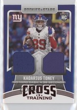 2021 Panini Rookies & Stars Cross Training Relics 37/199 Kadarius Toney 0ne7