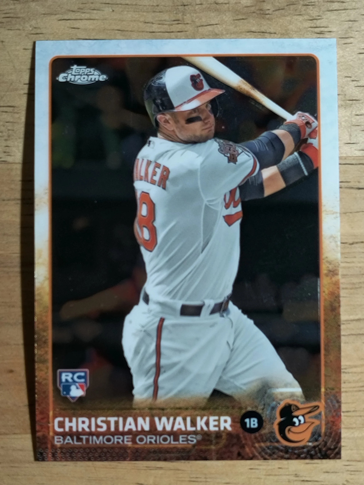 2015 Topps Chrome #192 Christian Walker RC