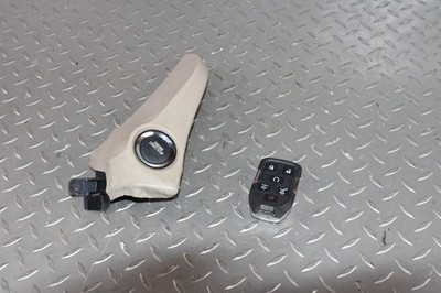15-20 Yukon XL Shale Trim Panel Push To Start Ignition Button W/ Key Fob Switch