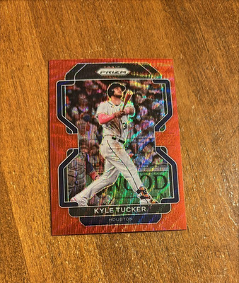 Kyle Tucker 2022 Panini Prizm Red Wave #5 Astros Cubs Los Angeles Dodgers /99