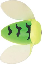 Worden's Spin-N-Glo Bodies 064-LCT Size 2 Lime/Chart/Tiger 12 Pack