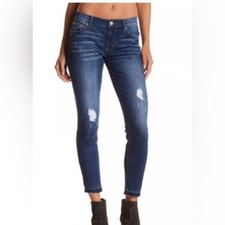 Hudson Natalie Mid-Rise Ankle Skinny Jeans Size 28