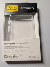 Y3. OtterBox Symmetry Series Case Ultra-fine for Google Pixel 8 Pro - Clear New