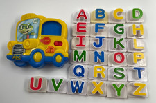 Leap Frog Fridge Phonics Bus Magnetic Preschool 26 Letters Complete Tested 2014