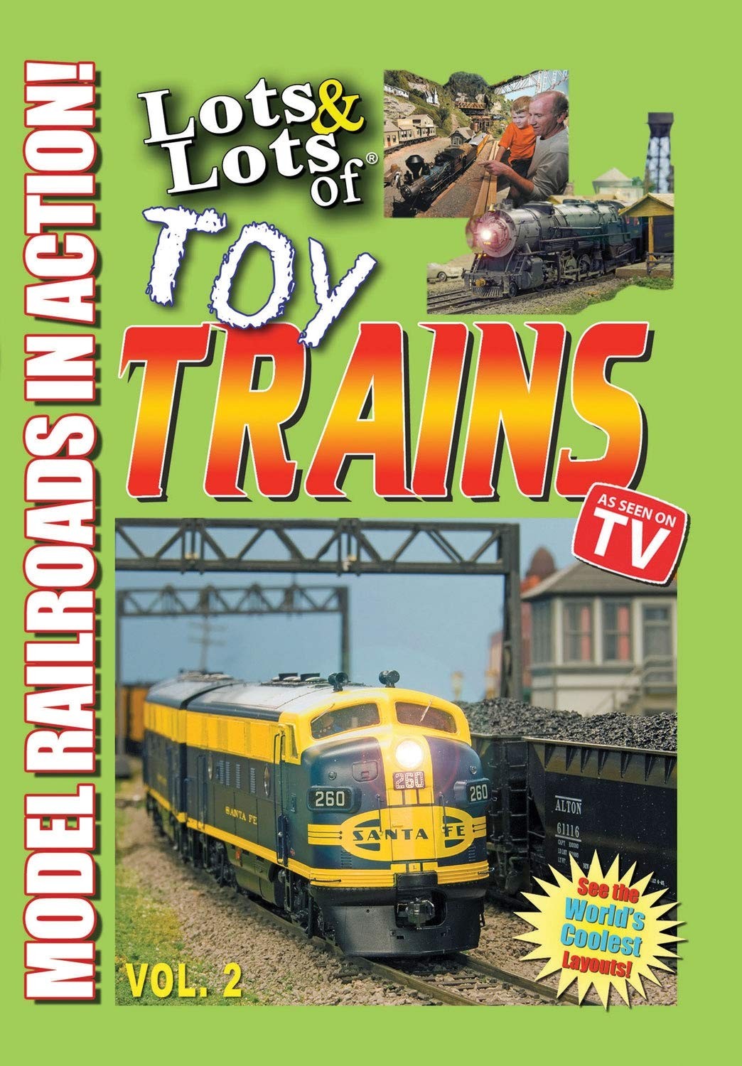 Lots & Lots of Toy Trains Volume 2 - Model Railroads in Action (DVD) Trains