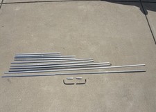 1981-1993 Dodge Ram D150 D250 D350 Chrome Trim Molding Full Set Long Body Bed
