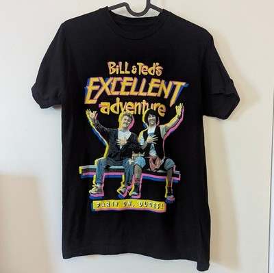 Bill & Teds Excellent Adventure Movie Official T-Shirt Men's Size Small