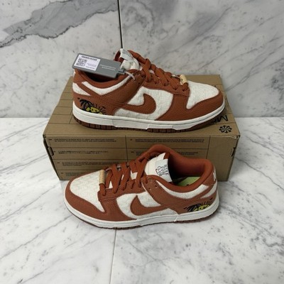 Size 5 - Nike Dunk Low Sun Club - Burnt Sunrise W - DR5475-100