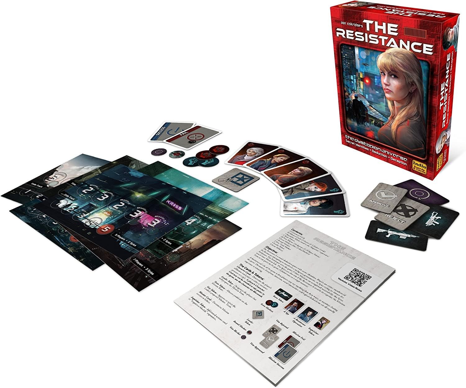 The Resistance Card Game - Social Deduction, Strategy, Bluffing, Negotiation,...