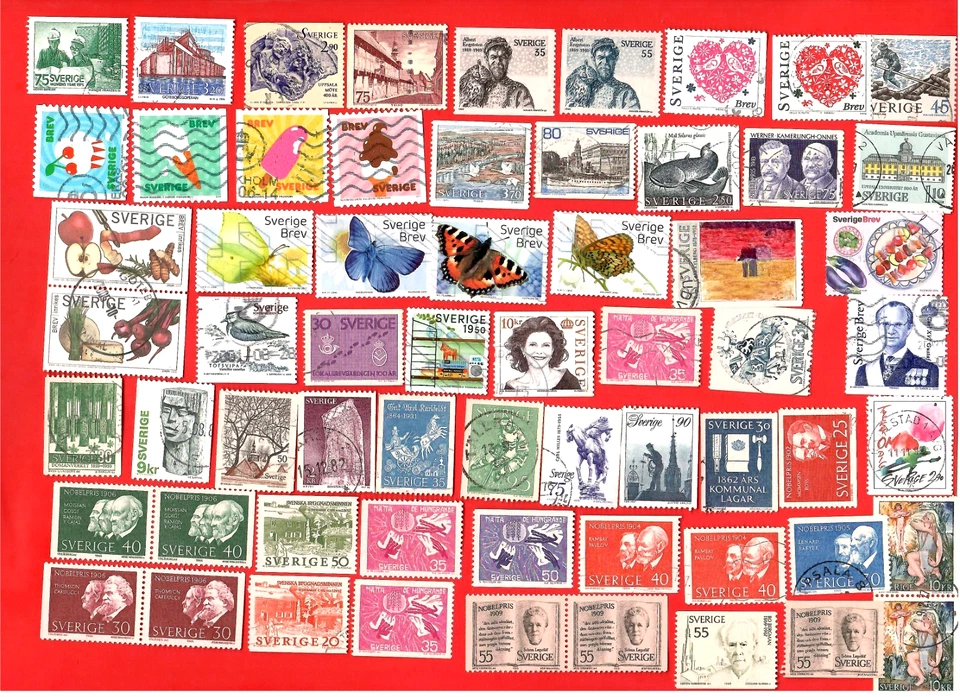 WORLDWIDE Stamps & Pictorials Mint & Used SWEDEN😊 - Image 3 of 4