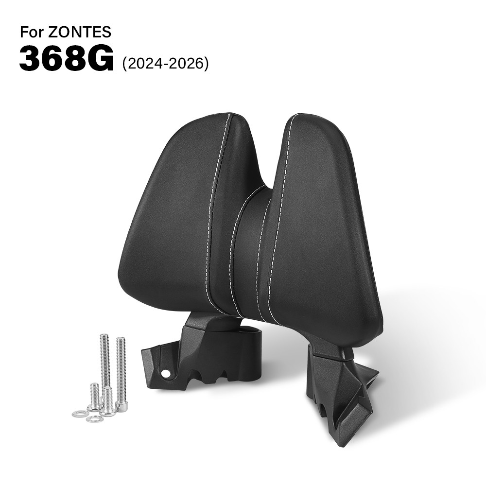 368G Adv Aluminum Seat Back Rest Kit For Zontes 368G Passenger