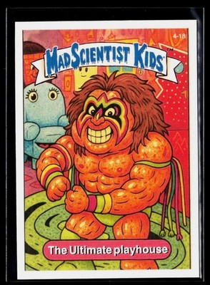 Mad Scientist 40K GPK Spoof #4-18 SERIES 4 KIDS #'d /16 Pee-Wee Ultimate Warrior