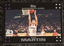 Kevin Martin Basketball Card 2007-08 Topps #104 Sacramento Kings