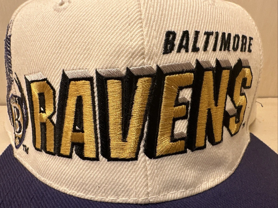 Винтажная бейсболка Baltimore Ravens Sports Specialties кепка NFL профессиональная линия теневая бейсболка - Изображение 2 из 4