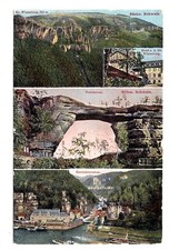 Gr. Winterberg,  Prebischtor, Herrnskretschen. Sächs.-Böhm. Schweiz.  1922