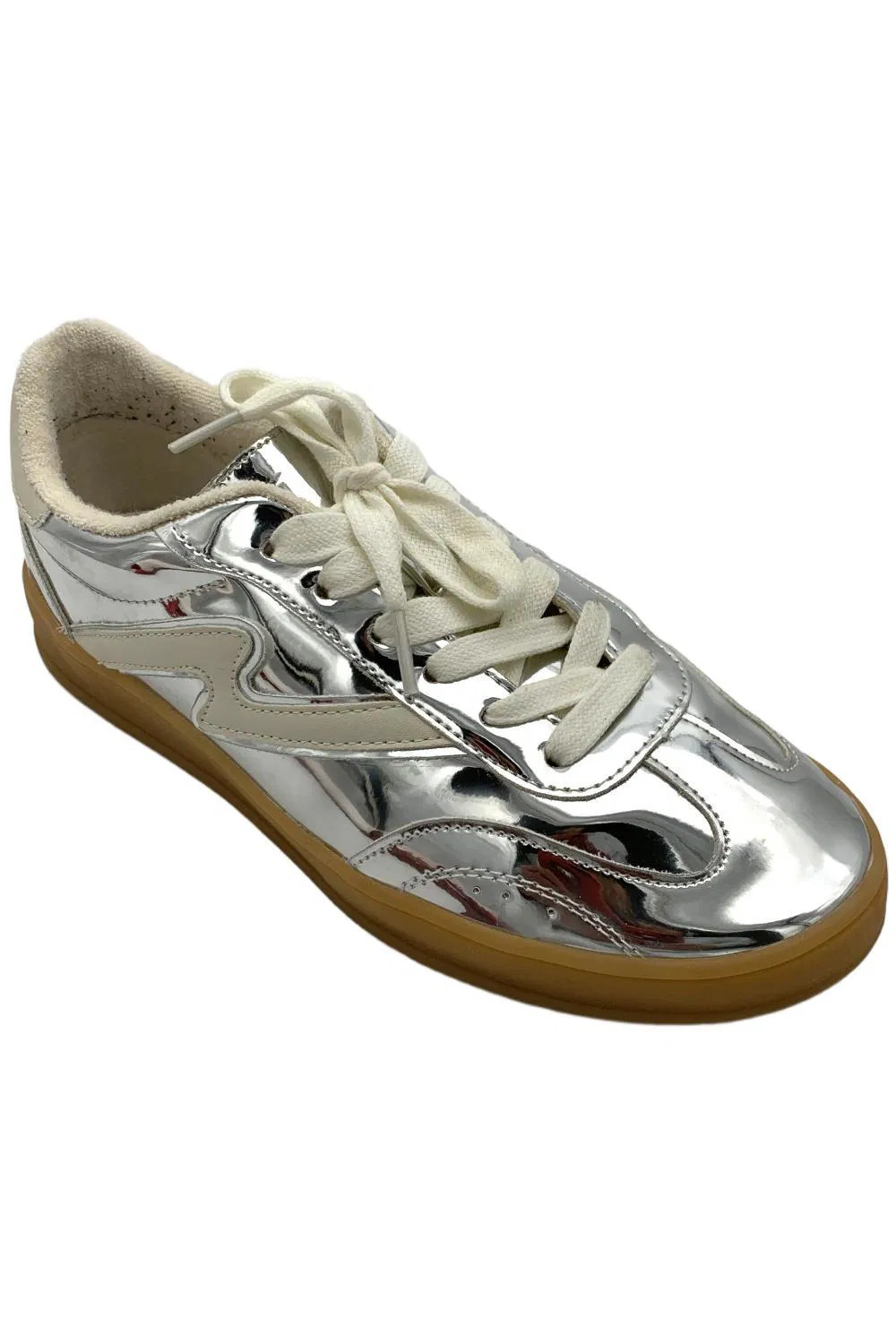 Madden Girl Womens Giia Low-Top Sneakers SilverMulti 5790₽