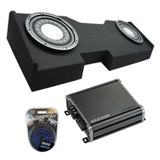 Harmony HA-F104 10" Car Subwoofer Fits 14-18 GMC Sierra Crew Cab w/ 46CXA8001