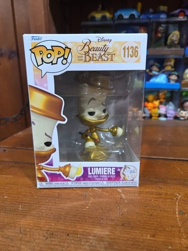 Funko Pop! Vinyl: Disney - Lumiere #1136 Beauty And The Beast Brand New In Box