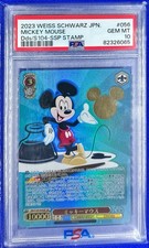 PSA 10 Mickey Mouse Weiss Schwarz Disney Dds/S104-SSP #56 Foil Stamp