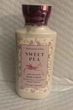 Bath  Body Works SWEET PEA Shea Butter Moisture Body Lotion - 8oz NEW