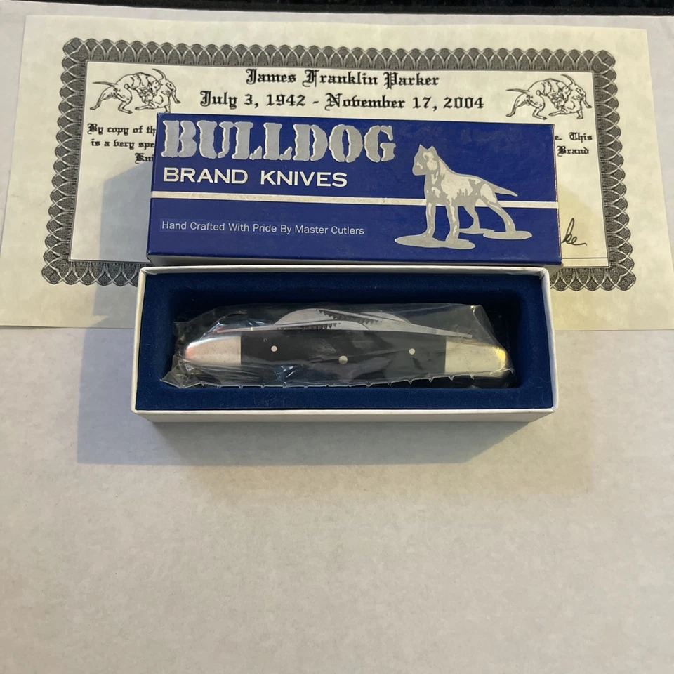 1 de 100 Bulldog 4 Hojas Genuino Buffalo, James Parker Tribute, con Certificado Foto 3 de 4