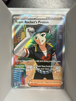 Team Rockets Proton Trainer-Supporter 227/182 Ultra Rare Destined Rivals 2025