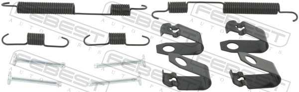 FEBEST-OE 1204-SOLR-KIT.OE Accessory Kit, parking brake shoes for HYUNDAI,HYUNDA