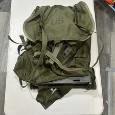 US Army Military Combat Field Pack Backpack With Frame vintage
