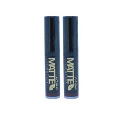 L.A Girl Matte Flat Velvet Lipstick Runway 0.10 Oz Pack of 2