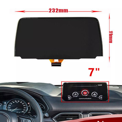 Replacement For 2017-21 Mazda CX-5 7'' LCD Display Touch Screen Radio Navigation System