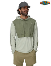 SIMMS chemise de pêche à manches longues et col rond