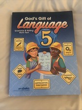 ABeka Gods Gift of Language 5 Student Work-te...