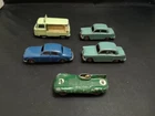 MATCHBOX LESNEY LOT OF FIVE MODELS INC JAGUAR 3.4 LITRE--Y735
