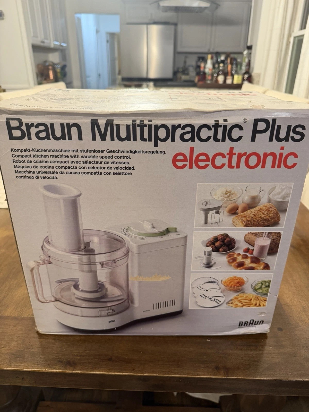 Braun UK20 Multipractic Plus Electronic Food Processor Type 4258 Made in Germany