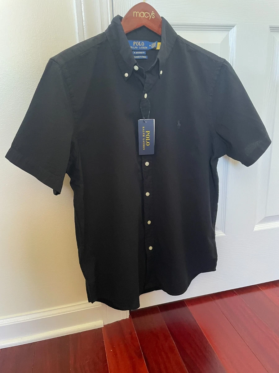 Polo Ralph Lauren Black Dress Shirts for Men for sale