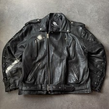 Bangla Leather Wear Biker Retro Leder Jacke S...