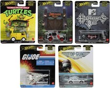 Mattel - Hot Wheels 1:64 Premium Pop Culture 10-Piece K Assortment New Toy S