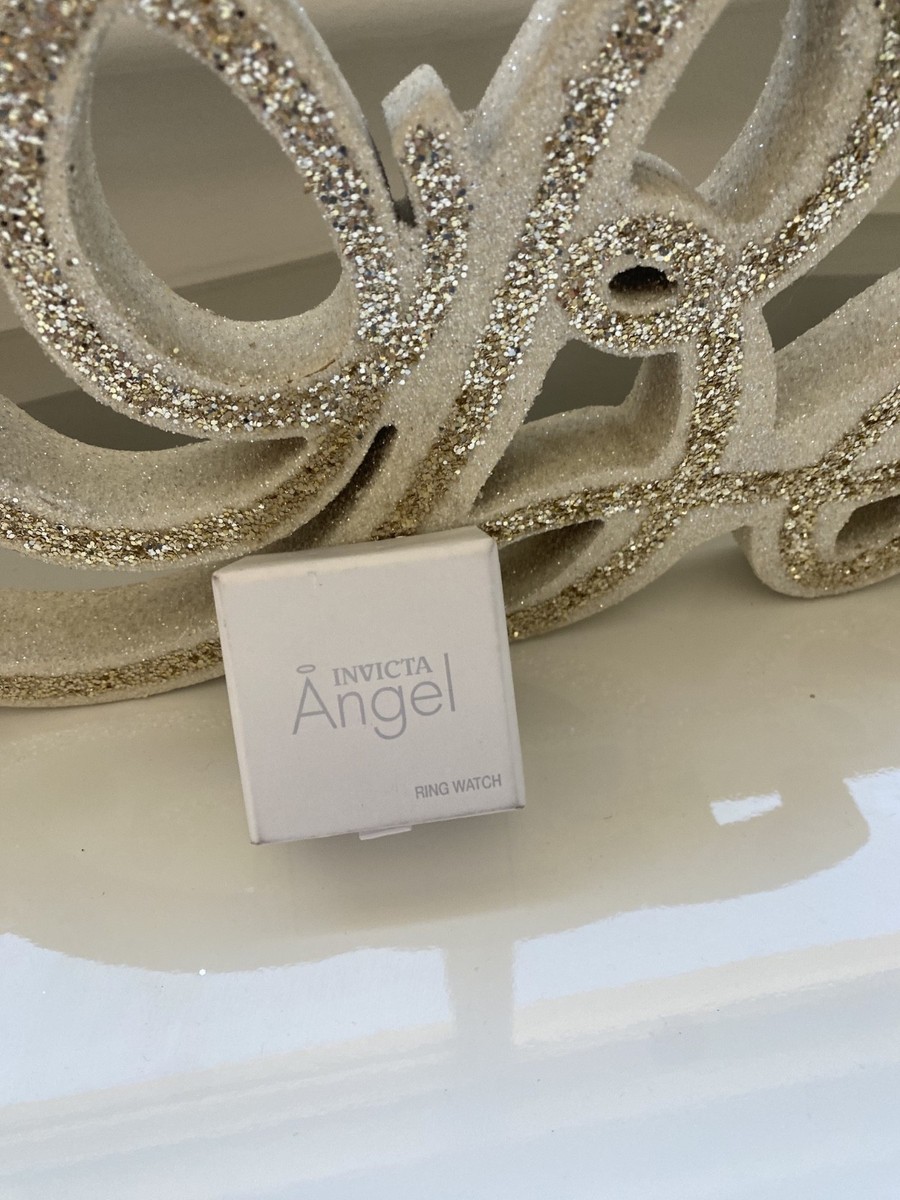 Invicta Angel Heart Ring Watch Silver with Crystals NEW IN BOX STUNNING !!!!!!! s-l1200.jpg main image 2