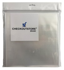 Clear Plastic CPP for 10" Vinyl 78 RPM Records Outer Sleeves 
