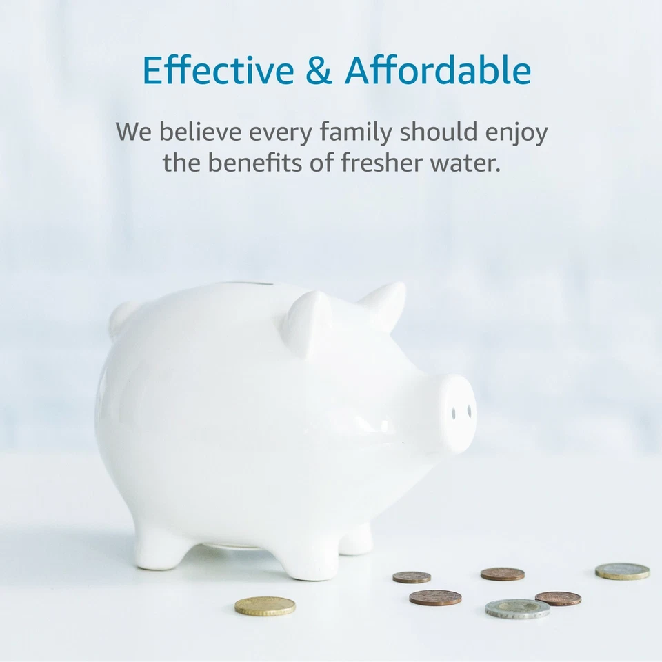 AQUA CREST Pitcher Water Filter,Replacement For PPT700W,CR-1100C,CRF-950Z,4 Pack - Image 4 of 4